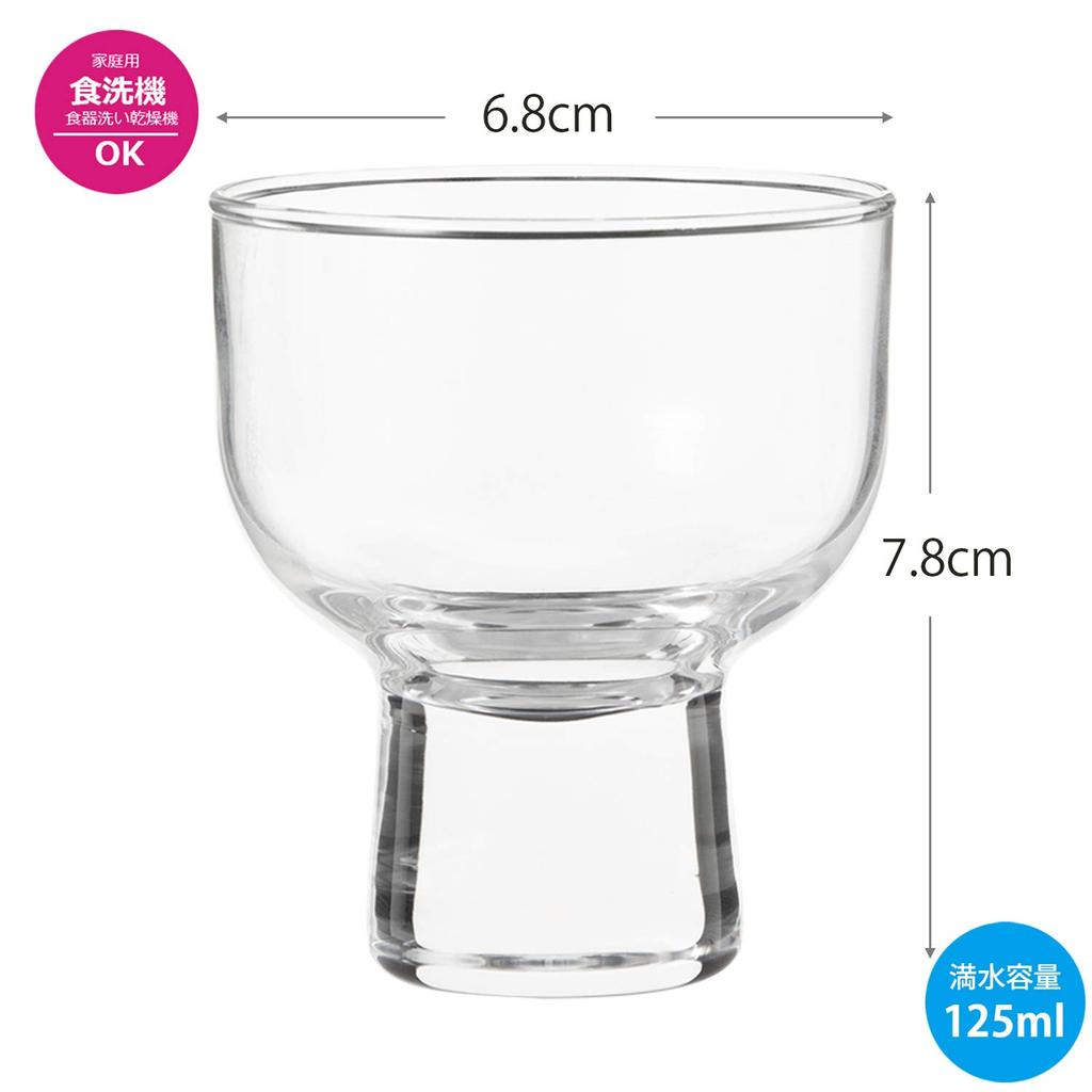 Бокал для саке Toyo Sasaki Glass, рекомендованный Ассоциацией производителей саке Японии, чашка 125 мл, набор из 120 штук, сделано в Японии, можно мыть в посудомоечной машине, очоко, бокал для саке