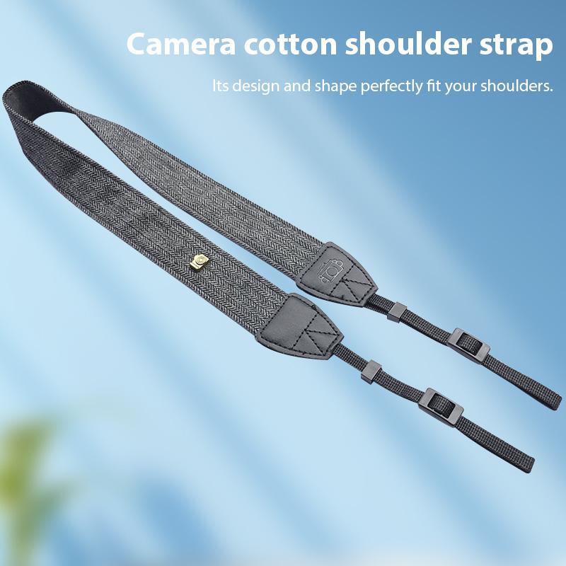 Vintage Style Camera Shoulder Strap Belt Durable Cotton Neck Camera Strap For Canon Nikon For Sony SLR DSLR Photography Strap