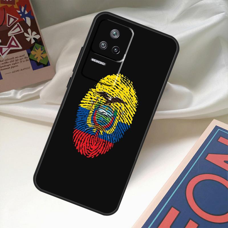 Ecuador Flag Case For POCO X6 Pro M6 X5 X3 M5s F3 F5 Xiaomi 14 Ultra 13 12 Lite 11T 12T 13T Pro Coque