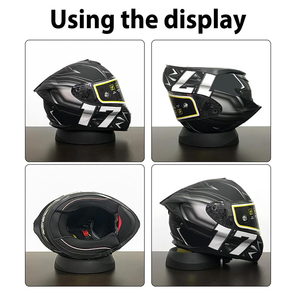 Portable Motorcycle Helmets Stand Helmet Support Pad Scratch-resistant Helmet Keep the helmet dry Protection tray Accessory