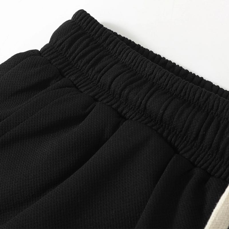 Большие размеры 4XL-11XL Летние черные шорты большого размера для мужчин, повседневные шорты с эластичной резинкой на талии