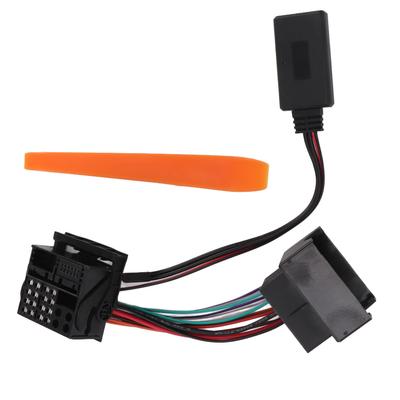 Автомобильный аудиоадаптер Bluetooth 5,0, AUX-кабель, замена полного жгута проводов для Opel Agila CD70 CD30 CDC 40 Opera DVD 90