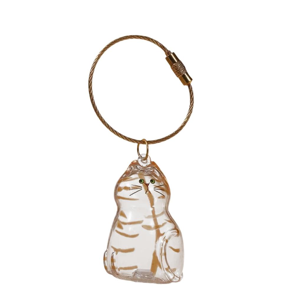 Прозрачная коробка для хранения кошачьей шерсти, подвесное украшение, капсула для хранения кошачьей шерсти в виде крученого яйца