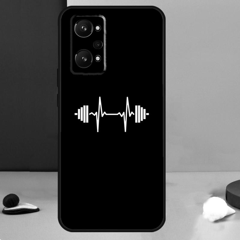 Фитнес Бодибилдинг Тренажерный зал Для Realme 14 13 Pro Plus 10 11 12 GT 5 6 6T GT7 Pro C61 C55 C53 C51 C21Y C25S C75 C67 Чехол
