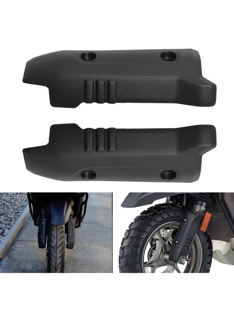 1 Pair Motorcycle Front Fork Shock Guard for BWS 150CC Plastic Protective Cover Shock Absorbing Covers
