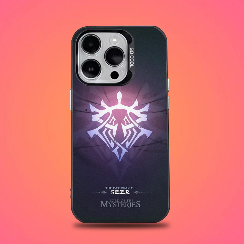 Lord Of Mysteries Phone Case For iPhone 16,15,14,13,12,11,Pro,Max,Plus,Mini,XS,SE Anti Fall Black Matte Hard Bumper