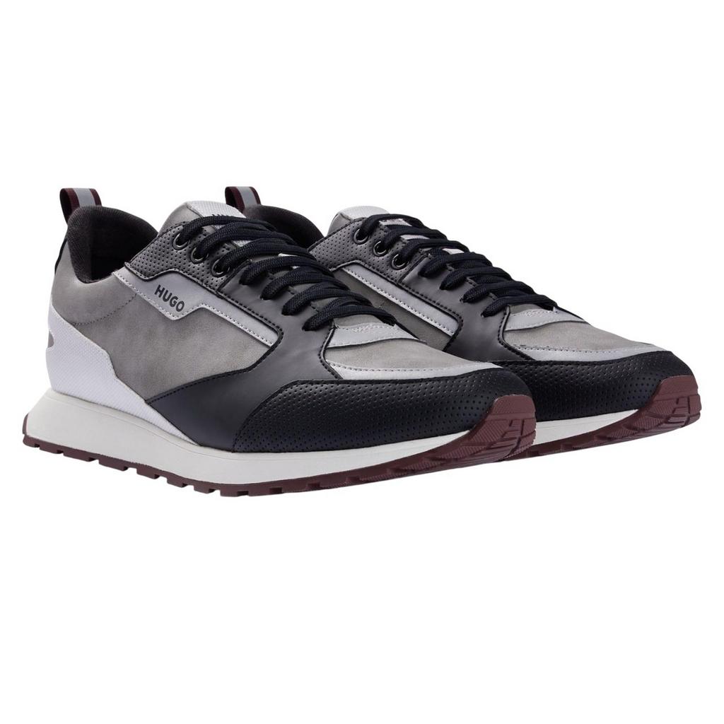 Hugo Mens Icelin Leather Running Trainers