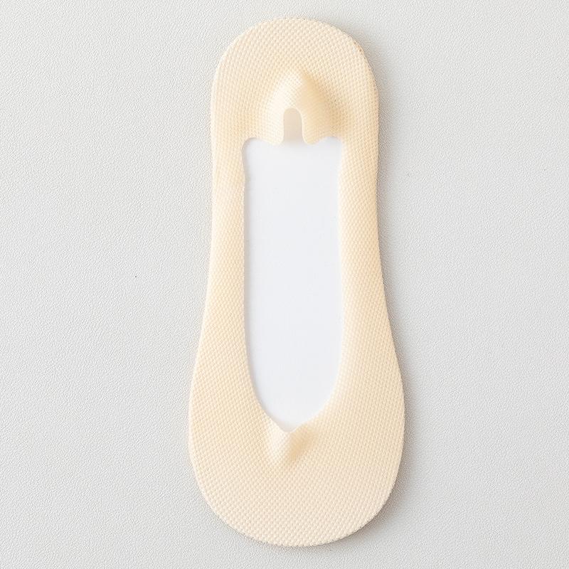 5 пар женских хлопковых летних тонких сетчатых дышащих впитывающих пот нескользящих носков с невидимыми носками