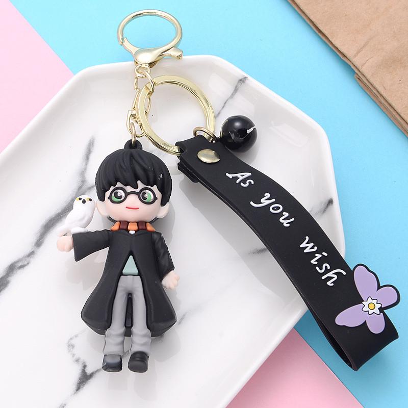 Cute Cat Alloy Keychain Pendant Cute And Cute Cartoon Animal Keychain Accessories Women's Bag Pendant