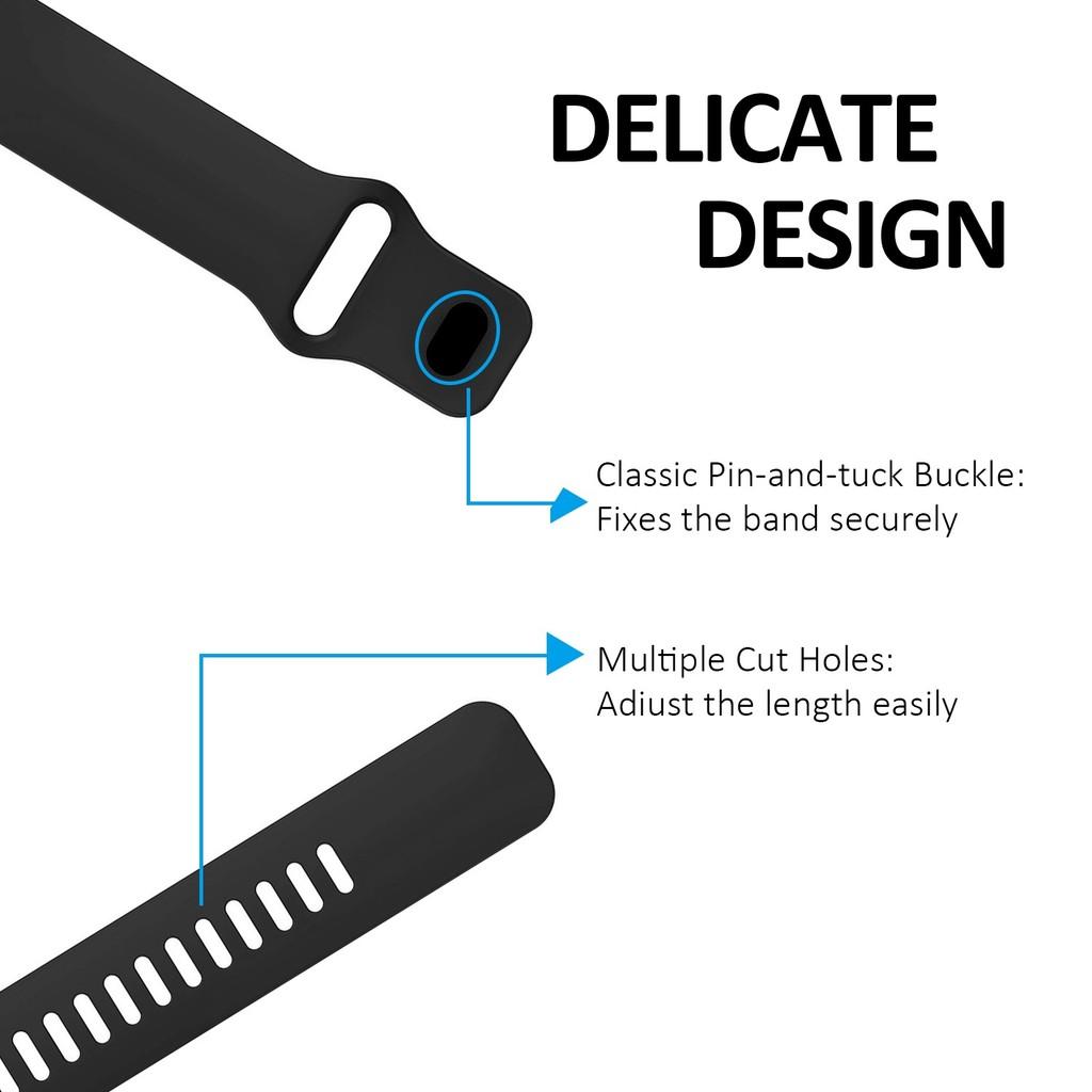Smooth Silicone Watch Band & TPU Full Cover Soft Case for Amazfit Active Max Secure Buckle Sport Strap Set
