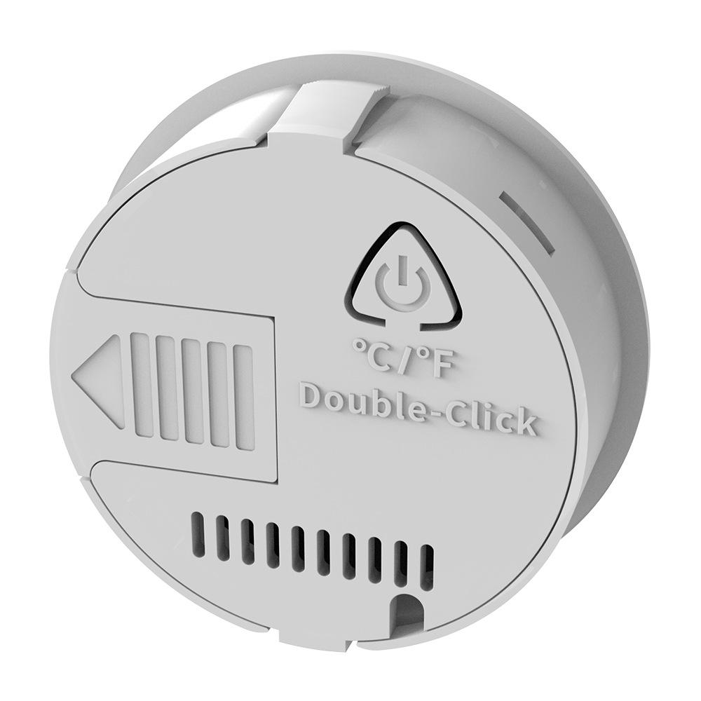 Круглый встраиваемый цифровой термогигрометр для террариумов - акриловый монитор температуры и влажности