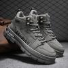2024 Men Autumn New Fashion Casual Wear-resistant Boots High-top Tooling Shoes Tide Boots British Canvas Shoes Boots