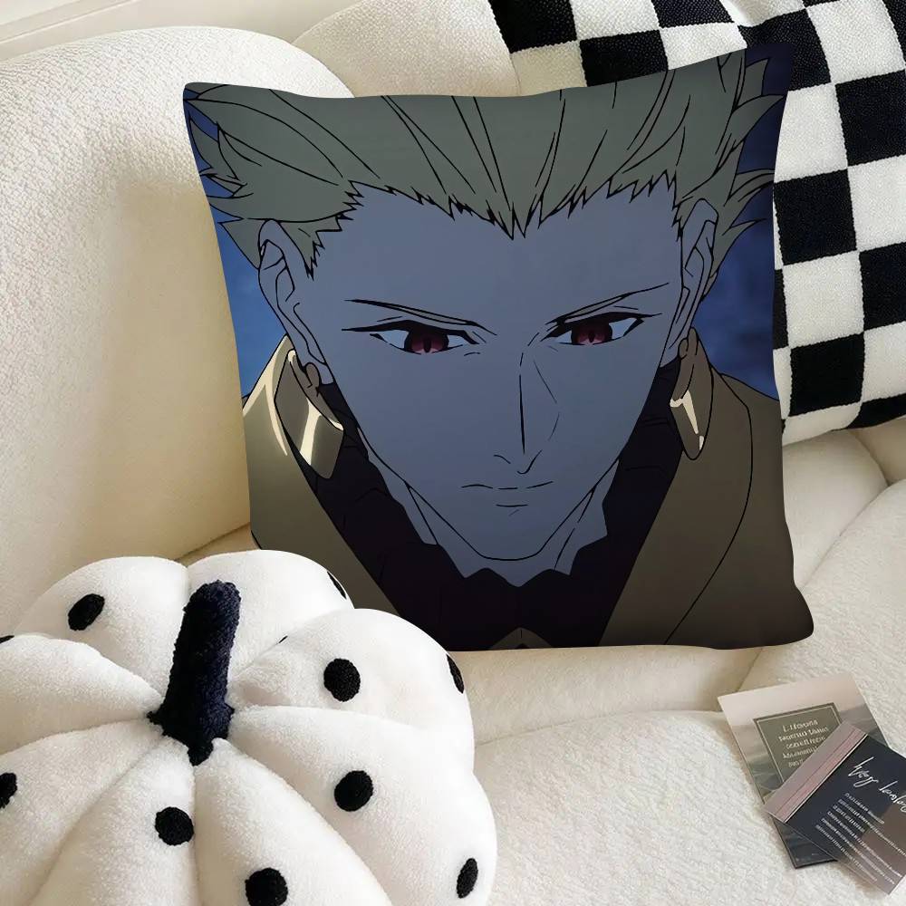 Fantasy Anime Fate Strange Fake Pillow Case Fashion Square Pillowcase Bedroom Sofa Room Ins Decoration Leisure