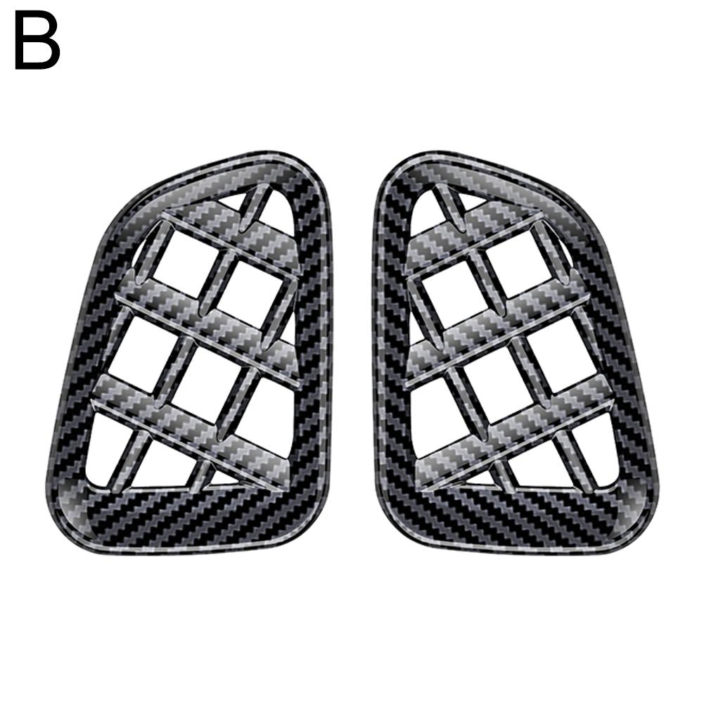 2 шт. Накладка на вентиляционное отверстие кондиционера, декоративная накладка-стикер, украшение воздуховыпускного отверстия для 2024 Suzuki Spacia Custom MK54S
