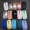 Wireless Bluetooth Mouse with Silent Click and Multi-Color LED for Office and Laptop Use