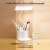 USB LED Table Lamp 3 Colors Eye Protection College Student Book Reading Lamp Night Light For Bedroom Bedside Learning Dormitory