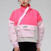 Nike Спортивная повседневная тканая куртка Женские топы Ярко-розовые CU5971-639