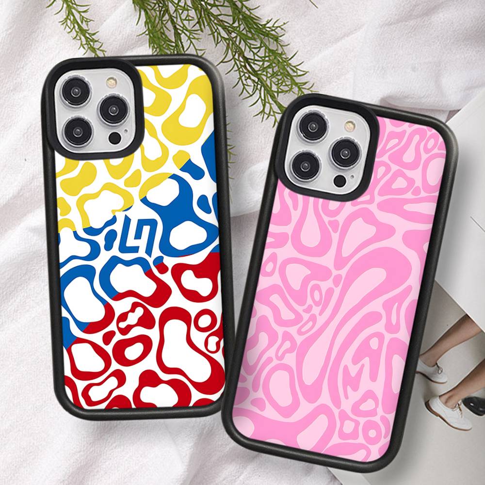 L-Lando N-Norris Pink Phone Case For IPhone 16 Pro Max 15 14 Plus 14 13 12 11 17 PC+TPU Cases Back Cover