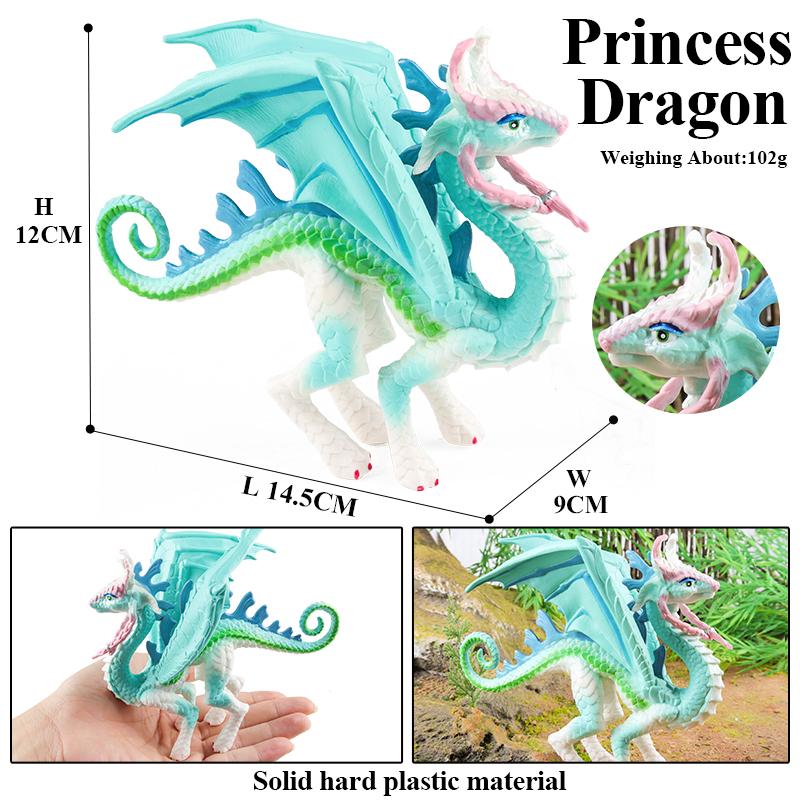 Oenux Сказка Летающая Лошадь Мифическая Альпака Эльф Пегас Фигурки Животное Модель Коллекция Милая Девочка Подарок на День Рождения Детская Игрушка