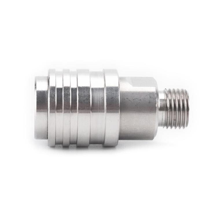 Набор быстроразъемных соединителей из нержавеющей стали 1/4" с самоблокировкой для моек высокого давления