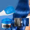 120g  Colored Hair Clay (blue) for Styling Naturally Fluffy Hair