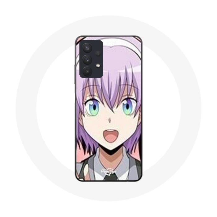 Coque - Maniacase - Samsung Galaxy A32 5G - Noir - Souple - Anime HD