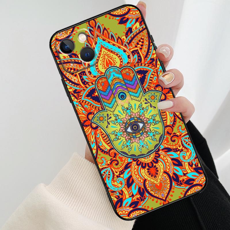 Чехол для телефона 'Рука Фатимы' (Хамса) для iPhone 17 Pro Max 14 13 12 11 15 16 Pro Max mini 15 16 Plus 16e 17 Air Cover