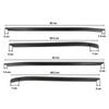 New 4Pcs/Set Car Accessories Outer Glass Window Moulding Trim Weatherstrip Rubber Seal For Toyota HILUX SR5 Four Doors 2005-2015