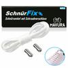 SCHNÜRFIX Shoelaces Quick Release Without Tying Shoelaces Elastic Flat