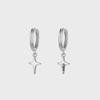 "925 Sterling Silver Star Ear Clips: 2023 High-End Niche Design, Light Luxury Hot-Selling Earrings for Women"