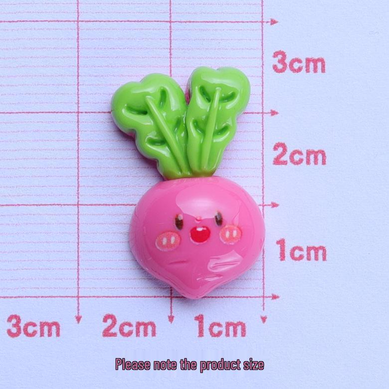 Handmade Glossy Cartoon Resin Accessories for DIY: Phone Cases, Hair Clips, Jewelry