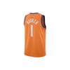 Jordan NBA Retro Ventilated Basketball Jersey Vest, Booker No. 1 Men Tops Orange CV9491-846