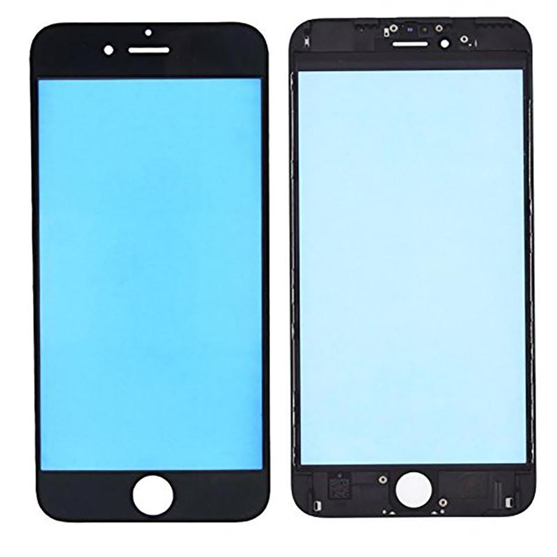 Для iPhone 6 6Plus 6s 6sPlus 7G 7 Plus Замена Переднего Внешнего Стекла Экрана Линза Крышка LCD С Рамкой