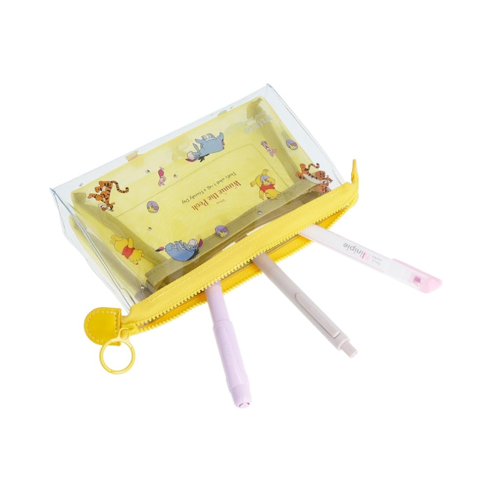 Канцелярский пенал Disney прозрачный Mitte Винни Пух S2332639 Sun-Star