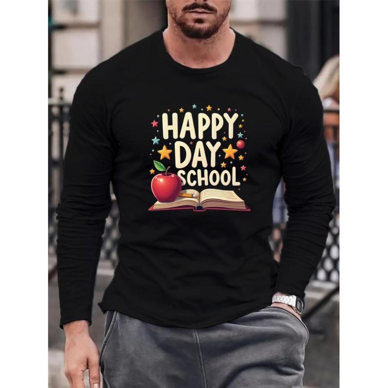 Men's Long Sleeve Top, Soft & Durable, Perfect for Business Trips