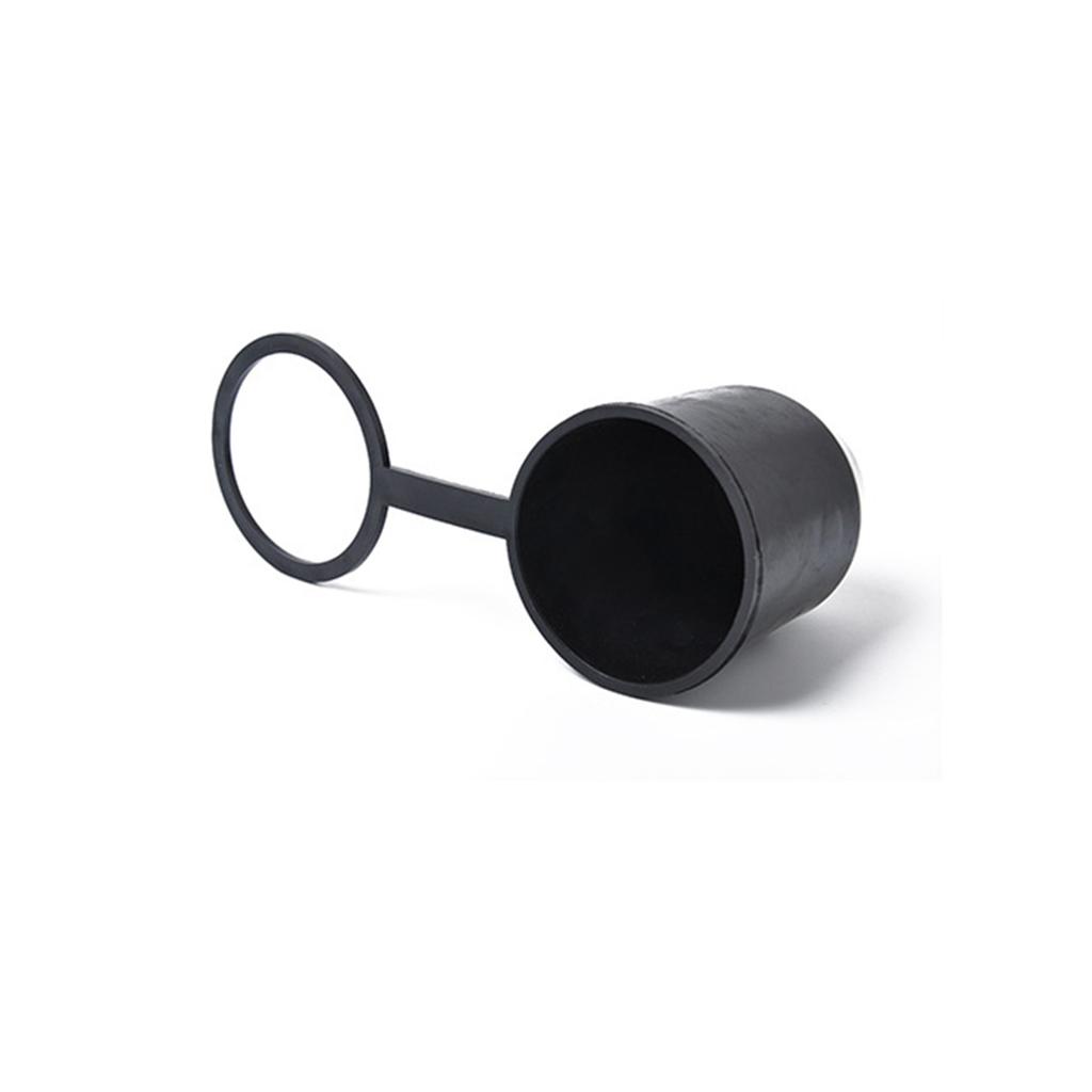 Trailer Hitch Ball Cover, Universal 50mm Auto Plastic Tow Bar Ball Cap, Bumper Damage Protector,