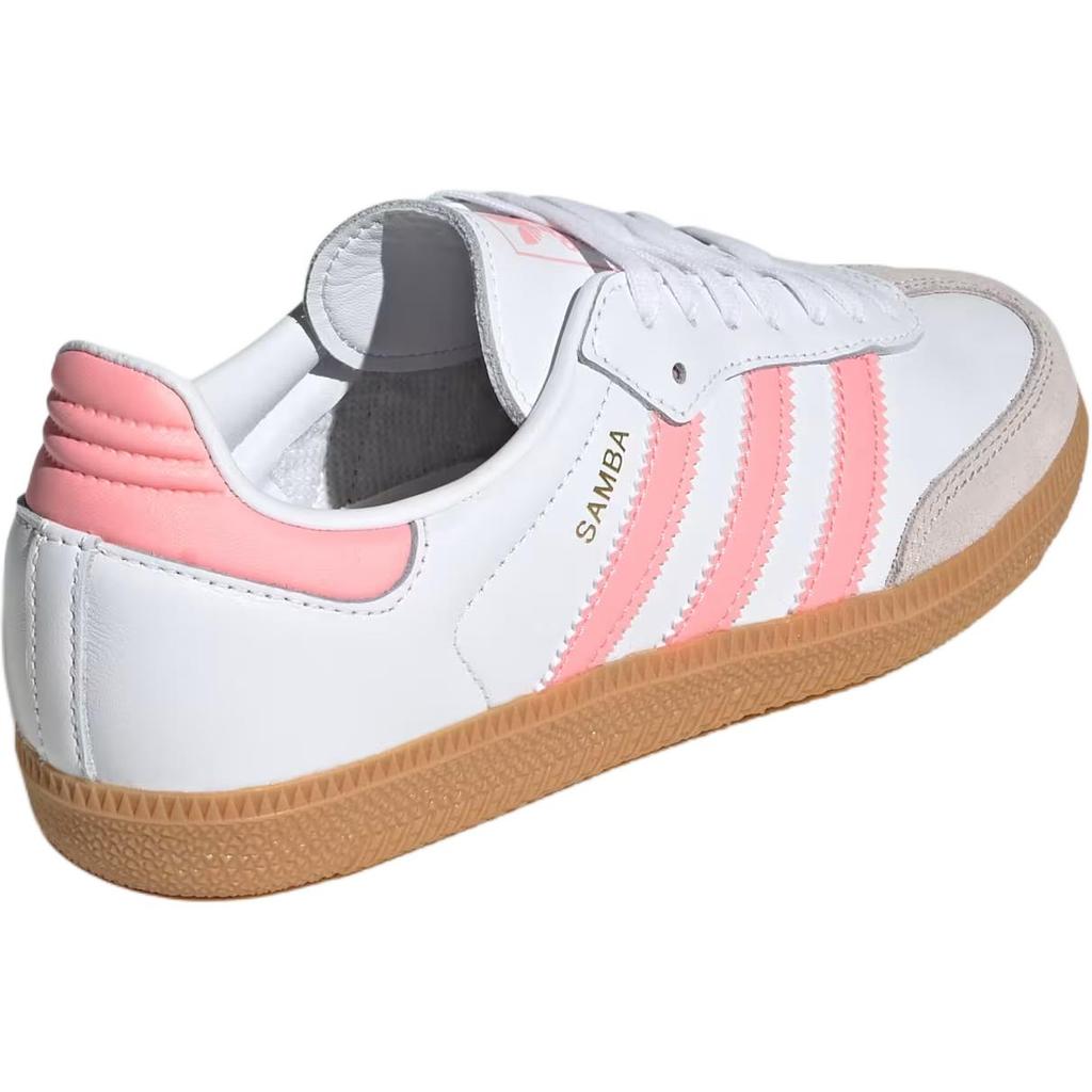 adidas Samba OG J White Semi Pink Spark Мужские кроссовки Cloud-White Gum JP5480