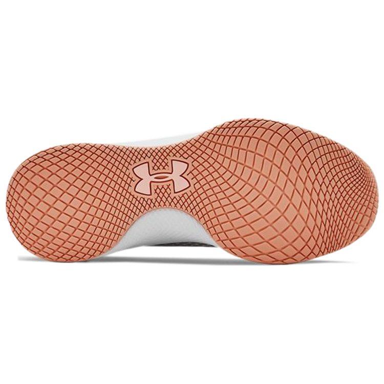 Under Armour Женские кроссовки Charged Breathe Smrzd 'Halo Grey Peach' 3022585-105