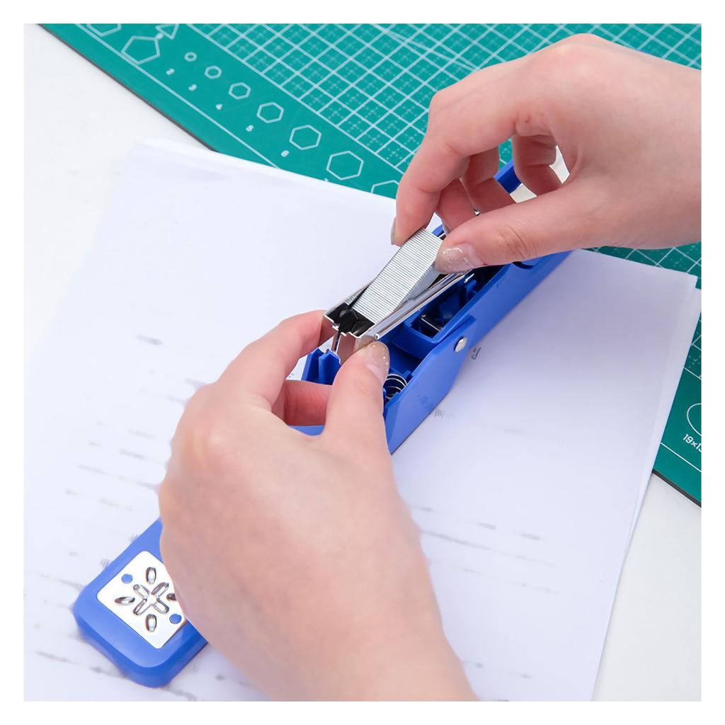 Степлер Swing Материал ABS Металл 50 шт. Скрепка для бумаги Емкость 20 листов Настольные степлеры для офиса