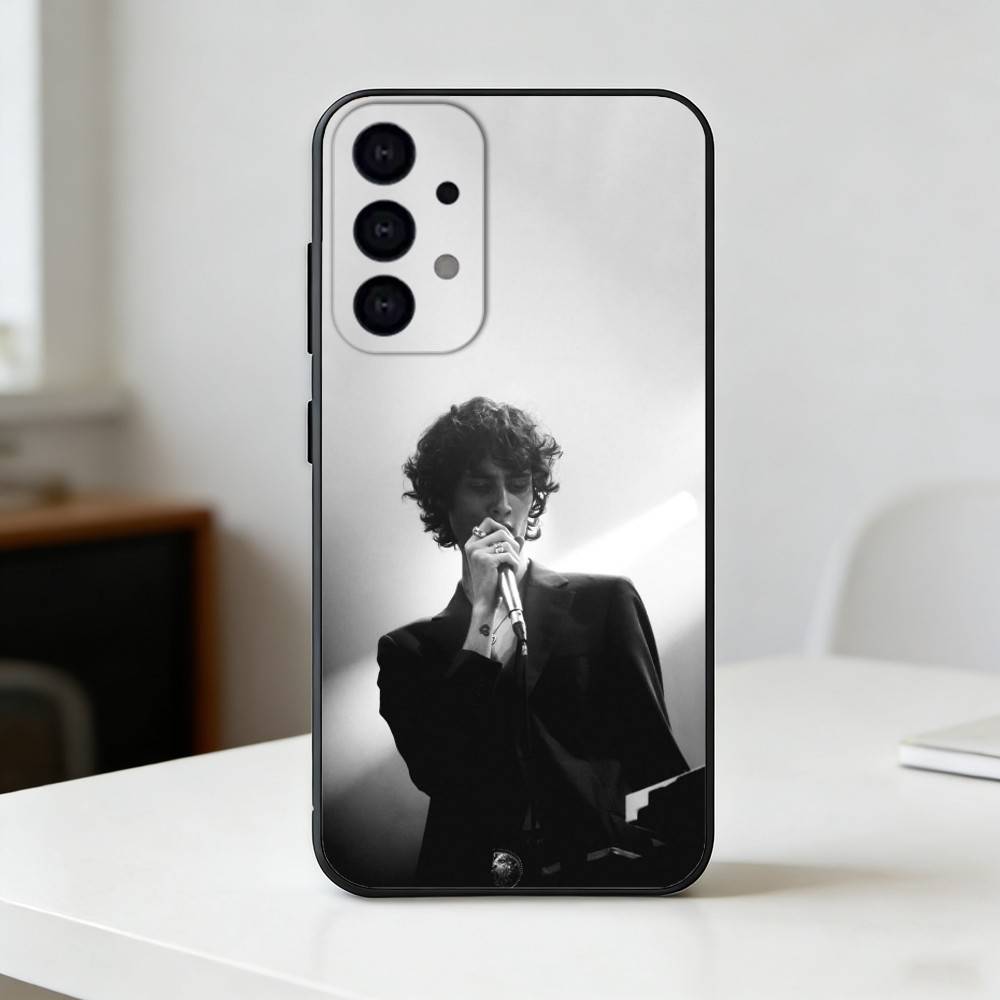S-sombr     Чехол для телефона Samsung S25,24,23,22,30,21,10,9,Ultra,Plus,Lite Мягкий Черный Чехол