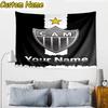 Custom Name Club Atletico Mineiro Crest Tapestry Room Decoration Wall Hanging for Living Room Bedroom, dormitory, Birthday and Christmas gifts
