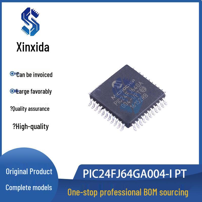 PIC24FJ64GA004-I/PT TQFP44 Microcontroller Chip IC