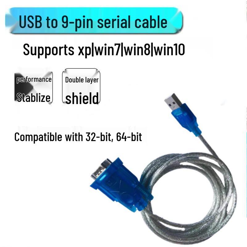 USB-кабель к RS232, 9-контактный, последовательный, с разъемом "мама", промышленного класса