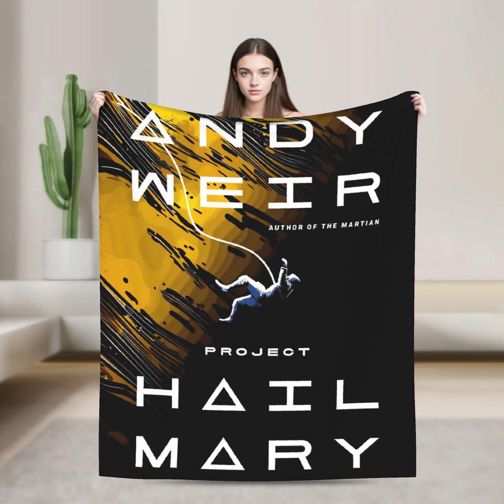 Ryland Grace Project Hail Mary Fan Concept Art Blankets Cozy Throw Blanket Spring Adults Girls Outdoor Picnic Bedspread