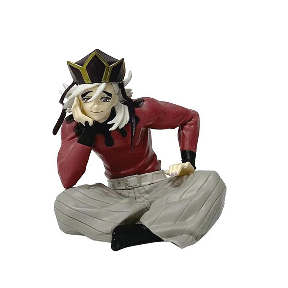 Аниме Фигурка Фигурки Клинок Рассекающий Демонов Доума Бесконечный Замок ПВХ Кукла Фигурка Воин Фигурка Действия Модель Игрушки Аниме Модель Фигурка