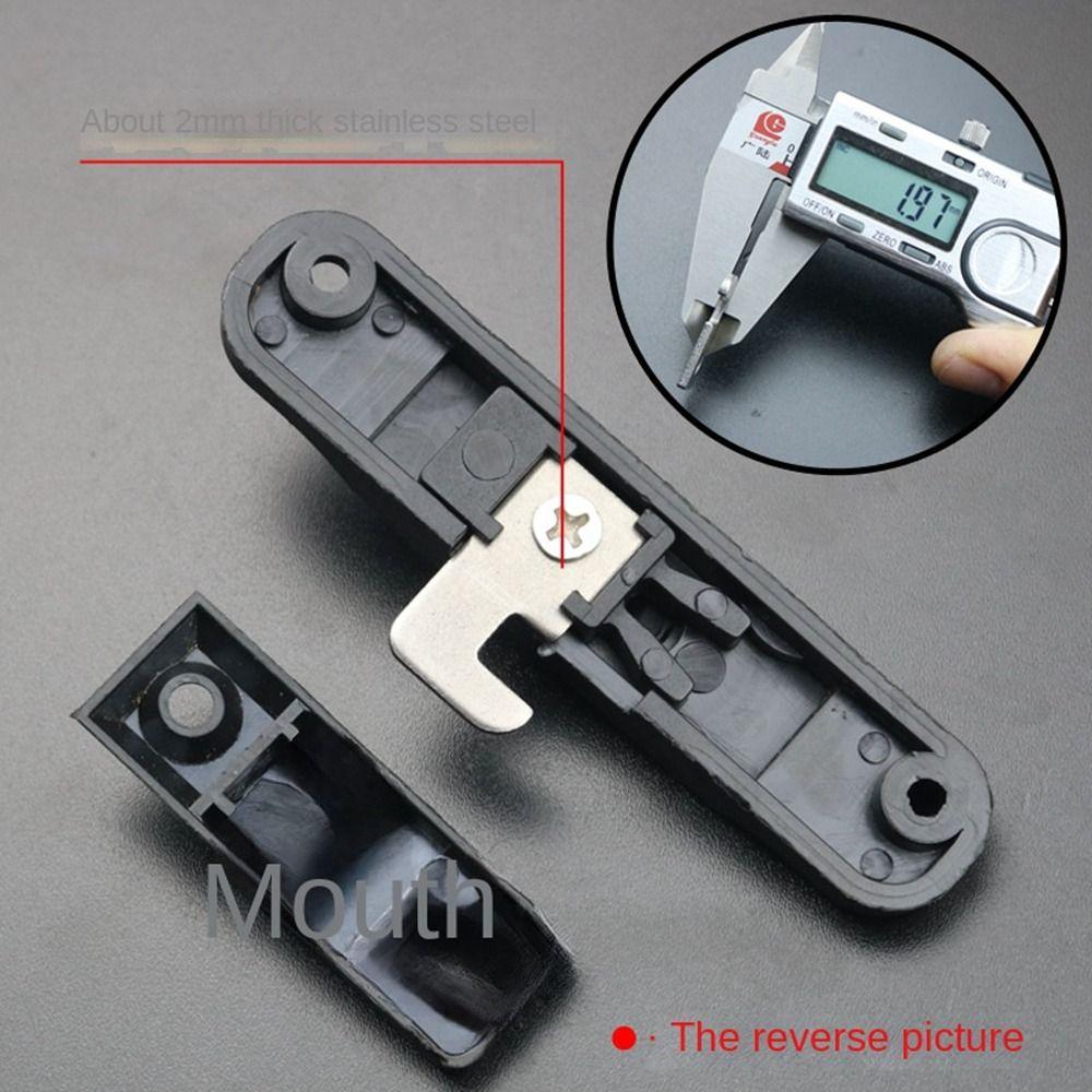 Aluminium Alloy Sliding Pull Door Lock Hardware Door Lock Buckle Fashion Window Hook Lock Door