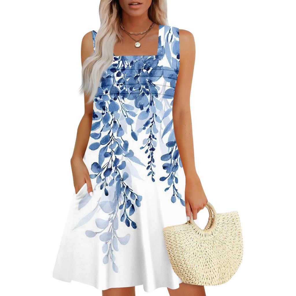 Женские летние повседневные лепестковые узкие полосатые плиссированные однотонные платья