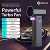 Усилительный перезаряжаемый турбореактивный вентилятор, высокоскоростной мощный вентилятор с регулируемой струйной сухой воздуходувкой со скоростью 50000 об/мин для улицы, автомобиля, дома.