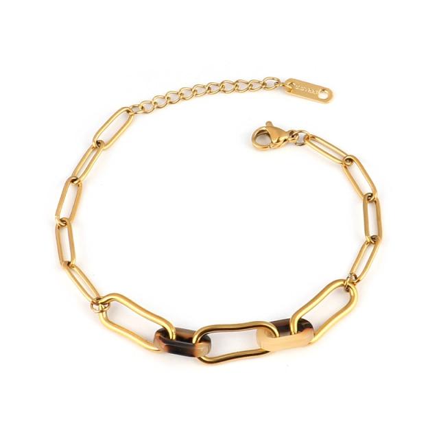 Стальной браслет для женщин, браслеты из нержавеющей стали, браслеты с подвеской в форме сердца, модные браслеты-цепочки, женские толстые браслеты, ювелирные изделия, подарок