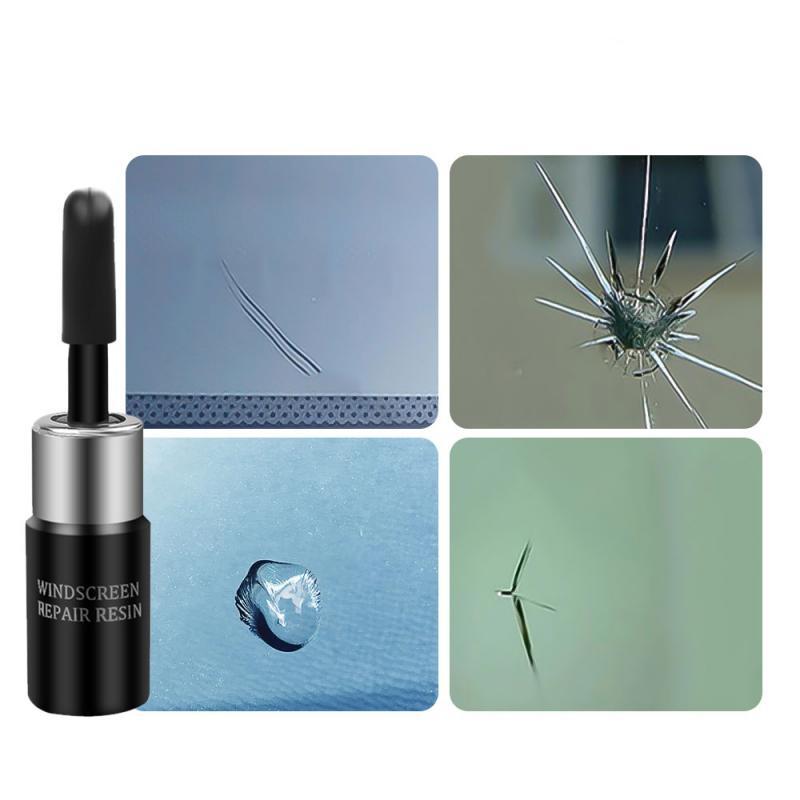 Cracked Glass Repair Kit Windshield Nano Repair Liquid Scratch Crack Restore